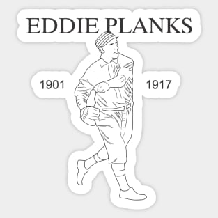 eddie baseball Sticker